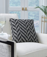 Tampa Furniture Outlet Lutz - Ashley Furniture - Tenslock Next-Gen Nuvella Pillows - Pillow (4/CS) / Black/White - A1900011